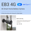 EZVIZ EB3 2K Battery-Powered 4G Security Camera