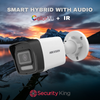 Hikvision 2MP 8 Channel AcuSense Audio IP Kit - Smart Hybrid