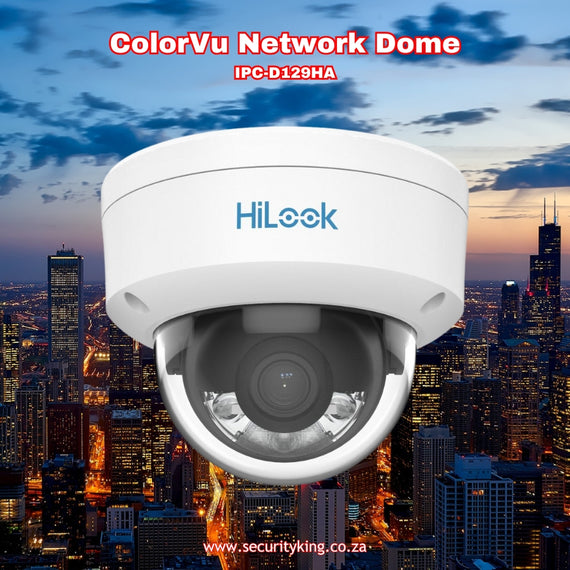 HiLook 2MP ColorVu Fixed Dome Network Camera