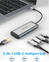 Vention Type-C to HDMI/USB3.0*3/PD Converter