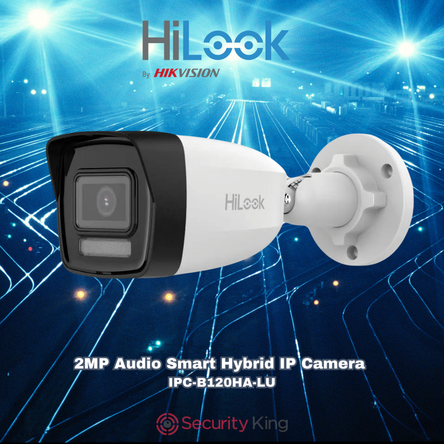 Hilook 2mp Audio Smart Hybrid Ip Bullet Camera Securityking