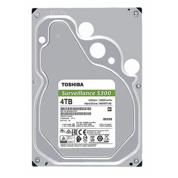 Toshiba 4TB 3.5″ Surveillance Hard Drive S300