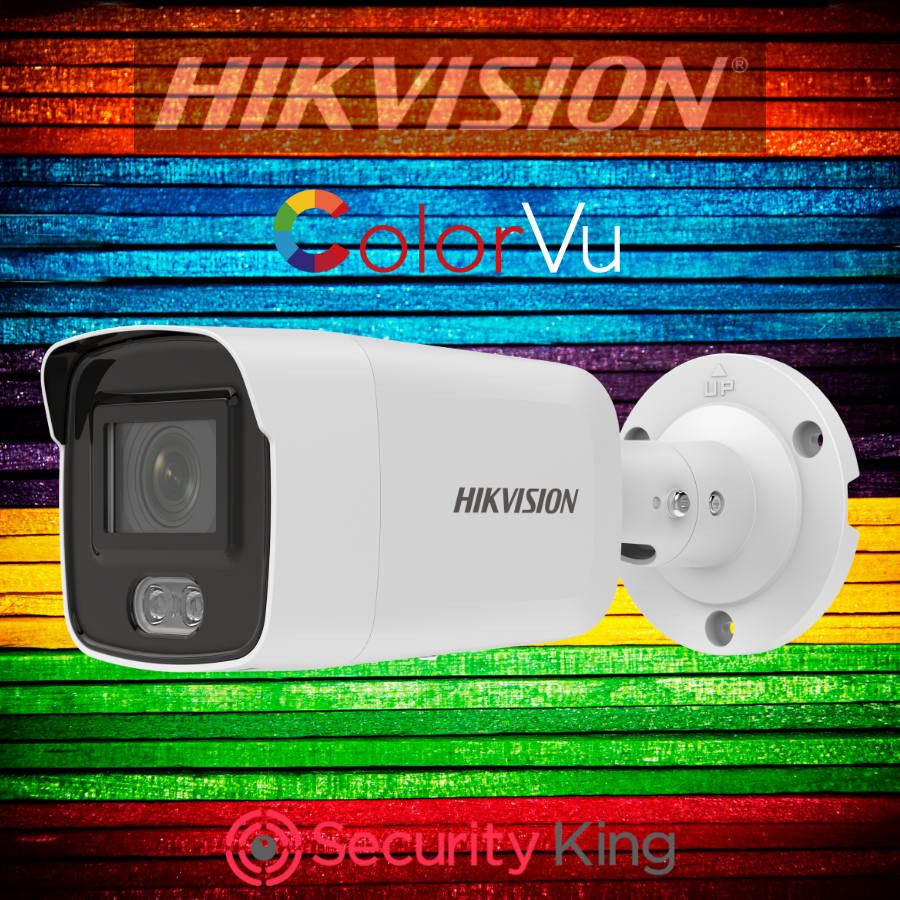 Hikvision 4MP ColorVu Bullet Network Camera 2.8mm - SecurityKing